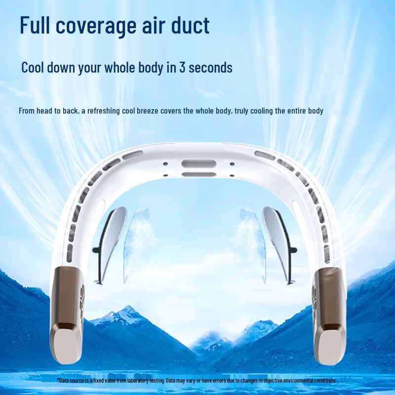 Ventilador de Pescoço Refrigerador Vestível
