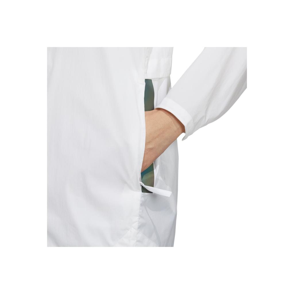 adidas Terrex W Myshelter Windbreaker Outdoor Sports Waterproof Hooded Jacket Women Jacket White GN7552