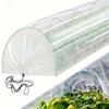 Garden Greenhouse Clear Polythene Plastic Greenhouse Tunnel Cover Rainproof Anti Freezing Cold Proof Winter Protection Cover