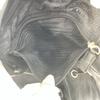 PRADA Rucksuck Backpack Daypack Tessuto Nylon Leather Silver Hardware Black Women's Triangle Logo Plate