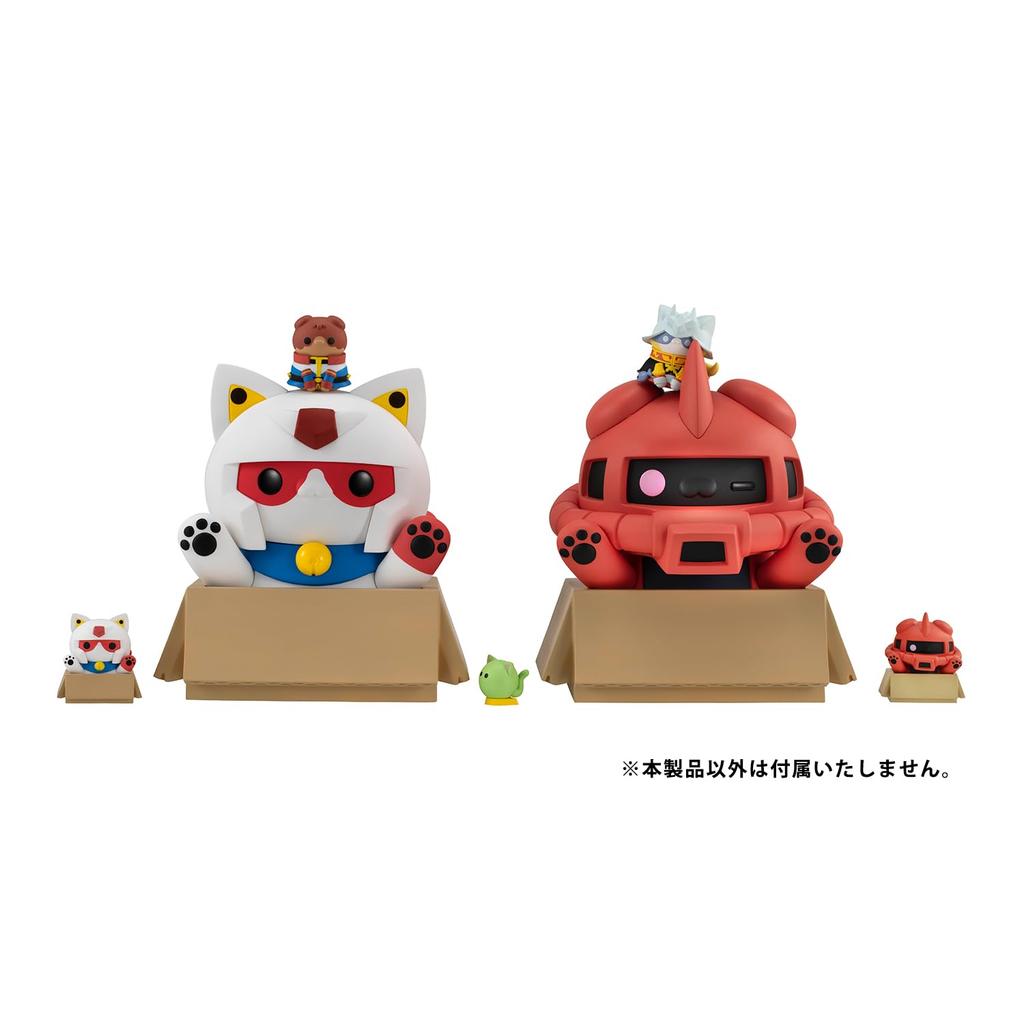 MEGA CAT PROJECT Mobile Suit Gundam Nyantomo Giant Mobile Suit Nyantomo Gundam Approximately 130mm PVC Painted Finished Figure