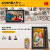 For KODAK Wifi Digital Photo HD Google Photos Plays and Includes Internal Supports Cards Up To Remote Desktop Perfect Gift for Anniversaries and [New