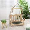 Wooden Bird Feeding Station Chair Design Wildlife Habitat Hanging Bird Feeder  Porch