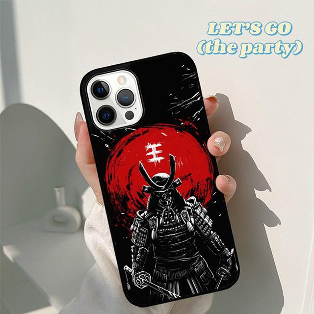 Autumu Japanese Samurai Ninja Phone Case Cover for iPhone 16 15 12 Mini 11 13 14 Pro Max SE 2020 Apple 6S 7 8 Plus Coque