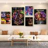 Fnaf Five-nights-At-Freddys Anime Movie Posters Sticky Room Home Bar Cafe Decor Kawaii Room Decor