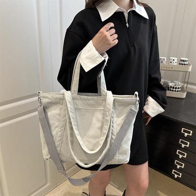 2025 Kord-Tragetasche: Vielseitige lässige Schulter- und Umhängetasche für Frauen und Studenten