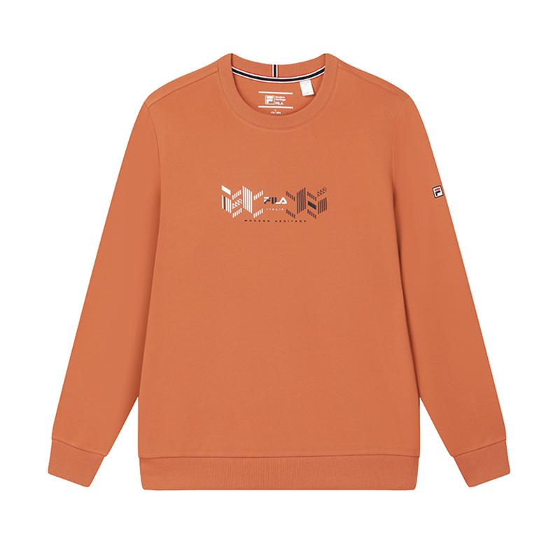 

New FILA Sweatshirts Men s Dark Fallen Leaves Brown F11M431205FBN 170/92A/M