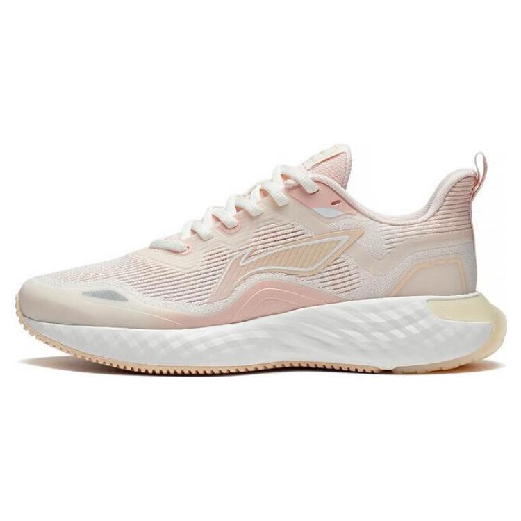 

new LiNing Chasing clouds Slip Resistant, Abrasion Resistant, Breathable Low Top Running Shoes Women s White Orange 39
