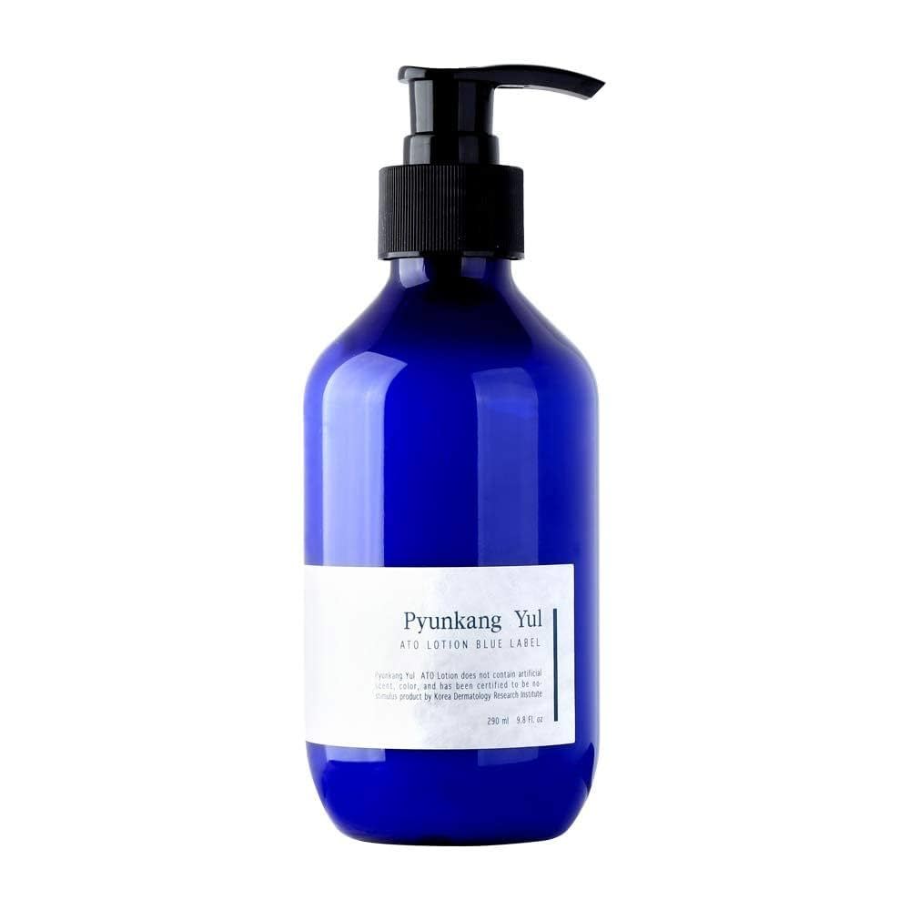 Pyunkang Yul Ato Lotion Blaue Etikett 290ml Baby Gesicht Körperlotion, Feuchtigkeitsspendend, Koreanische Kosmetik, Kbeauty