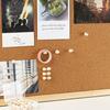 Map Thumb Tacks Map Pins Wood Plastic Materials Wooden Head Colorful with Metal Points Suitable for Craft Projects