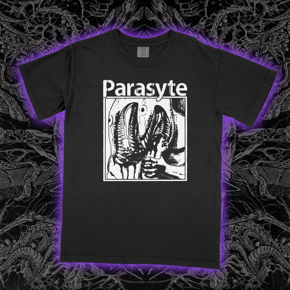 Parasyte Manga T-Shirt Horror Sci-Fi Anime Graphic Tee Migi and Shinichi Unisex