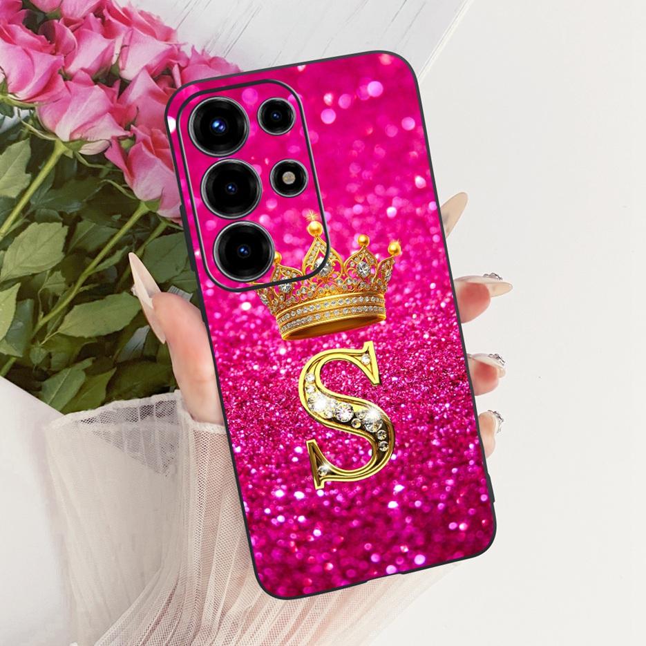 For Itel Super 26 Ultra Case S688LN Stylish Crown Letters Cover Soft Silicone Phone Case For Itel S26 Ultra Super 26Ultra Fundas