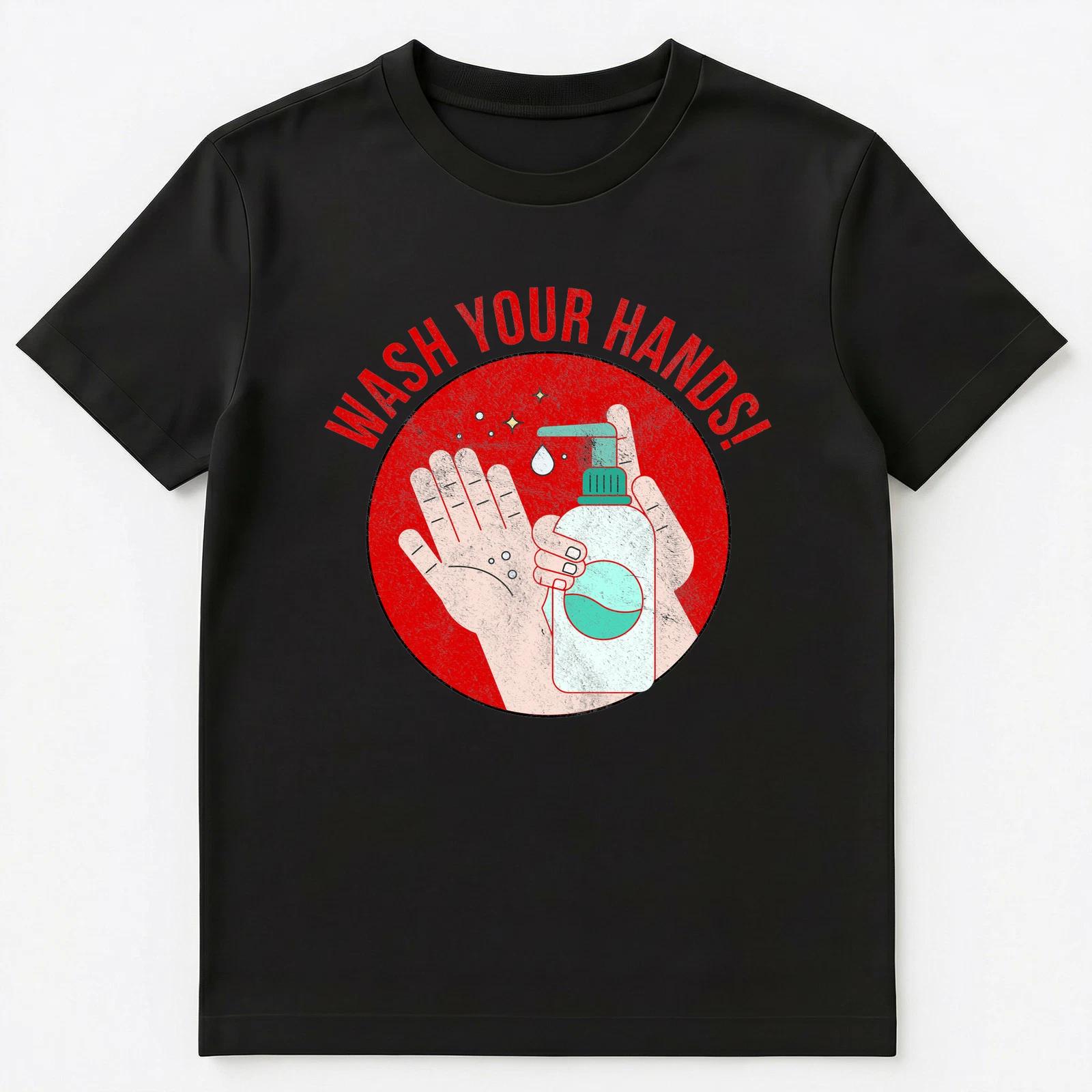

Унисекс Футболка «Мойте Руки» 3XL