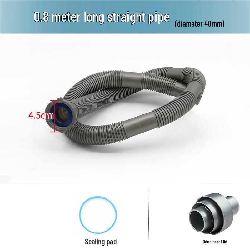 Grey Ni Zi Sink Drain Pipe Kit