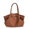Large Capacity Matte Tote Bag 2025 New TEMU Pleated Retro Wing Bag Shoulder Armpit Bag