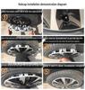 17-Inch Wheel Covers for GAC AION Y & AION YPLUS