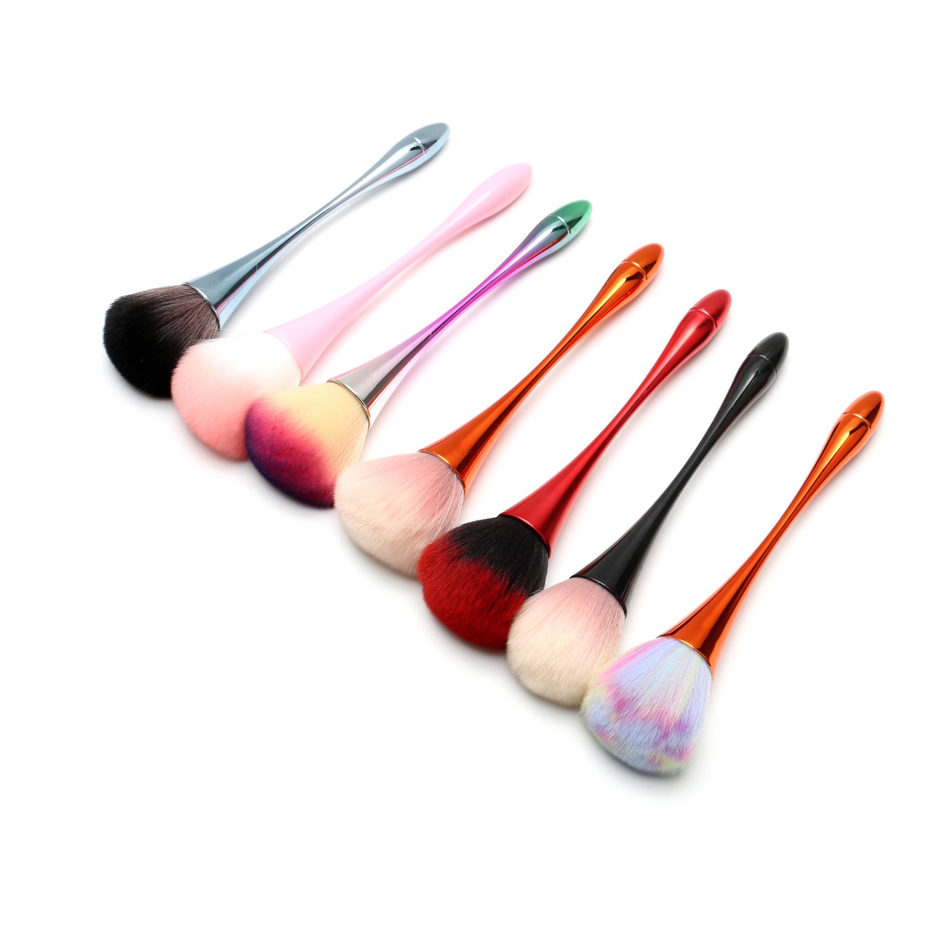 

Cross-border Compact Nail & Makeup Brush for Blush, Loose Powder, and Art Tools
