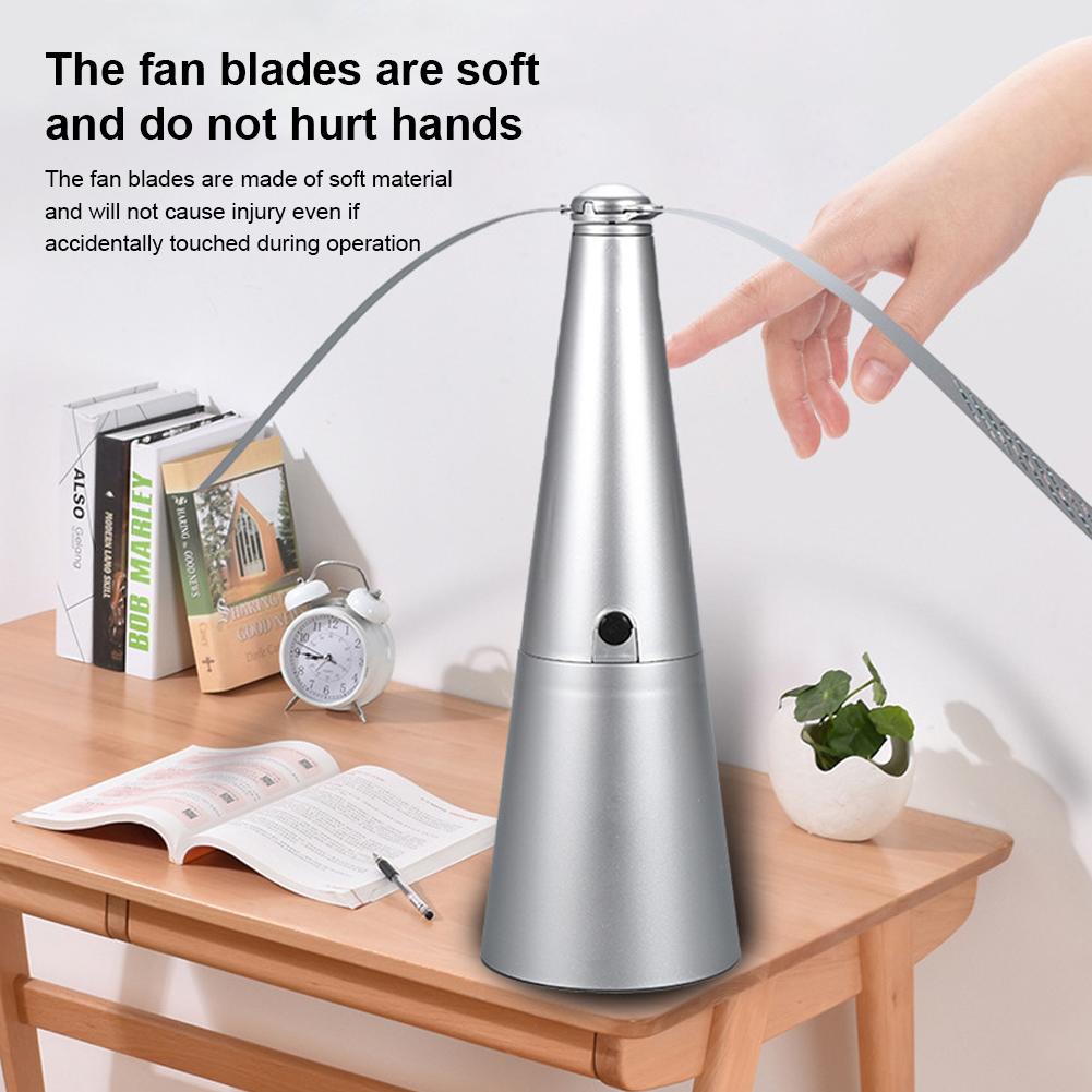 Fly Fans for Tables Battery Powered Food Fan Fly Spinner Portable Outdoor Picnic Fan for Picnic Party Restaurant Kitchen & BBQ