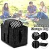 Felt Plate Dish Cup Storage Bag Holder Thicken Camping Tableware Containers Motorhome Kitchen Cupboard Layered Organization