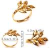 12PCS  Hotel Napkin Rings Metal Autumn Leaf Napkin Holder Wedding  Gold and Silver Napkin Holder Party Table Decoration