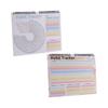 Daily Goal and Habits Trackers with Binding and Custom Layouts Colorful Habits Trackers Calendar for Daily Goal Setting