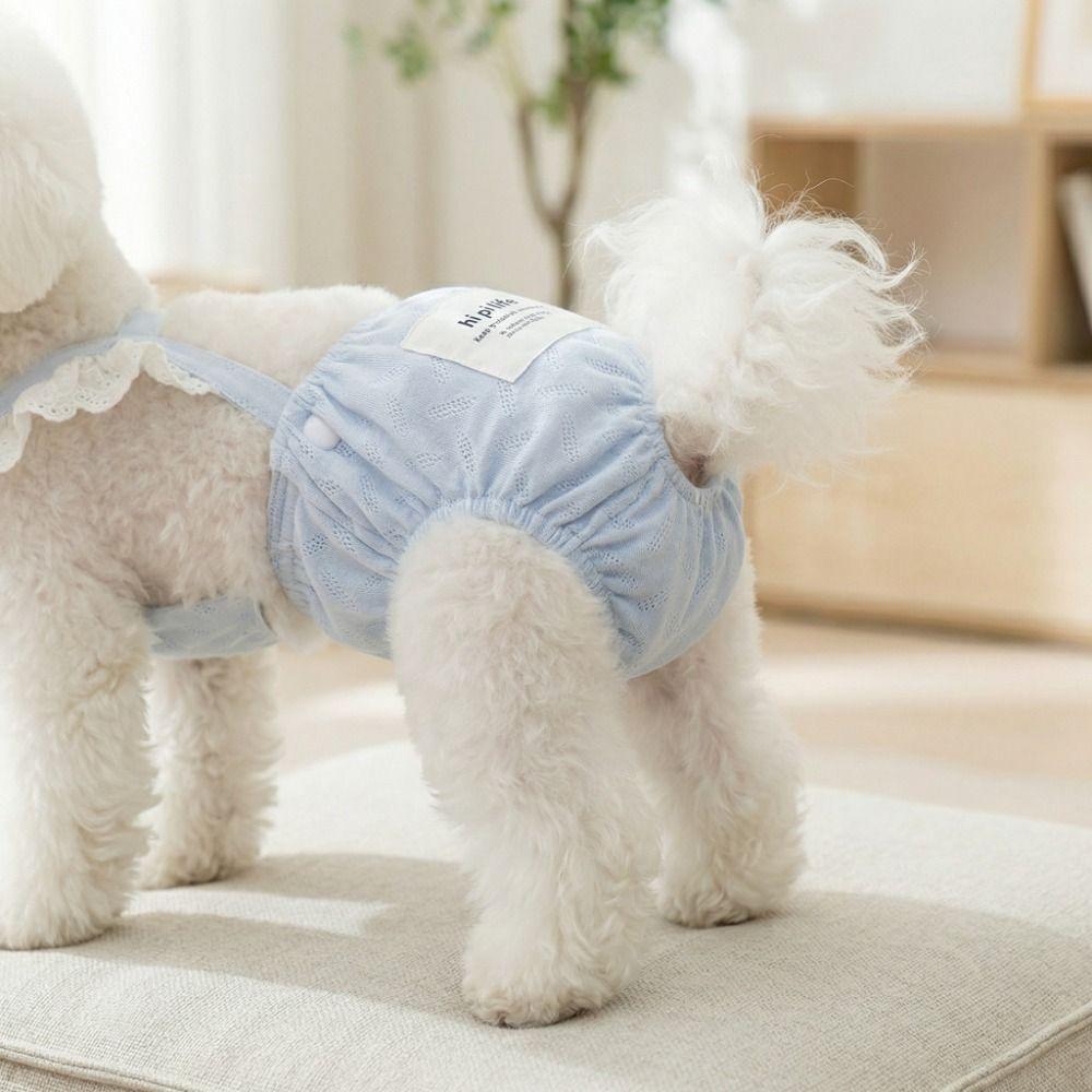 Suspenders Style Dog Physiological Pants Breathable Pet Sanitary Pants  Anti Harassment