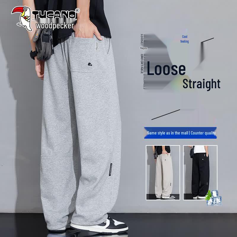 TUCANO Men s Summer Breathable Ice-Feel Cotton Casual Pants XL