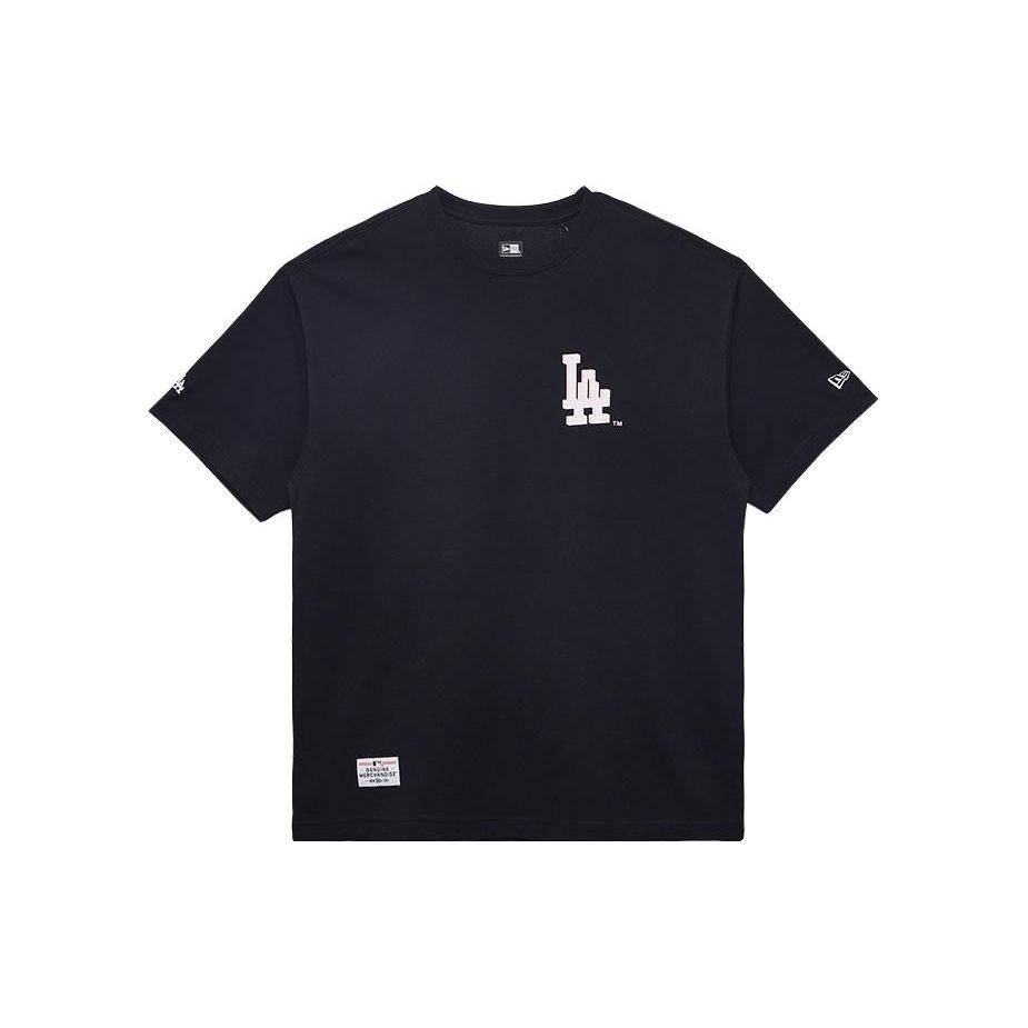 New Era FW23 MLB Digital Player Series Los Angeles Dodgers Cartoon Game Print Short Sleeve T-Shirt Unisex T-Shirt Black 14112254