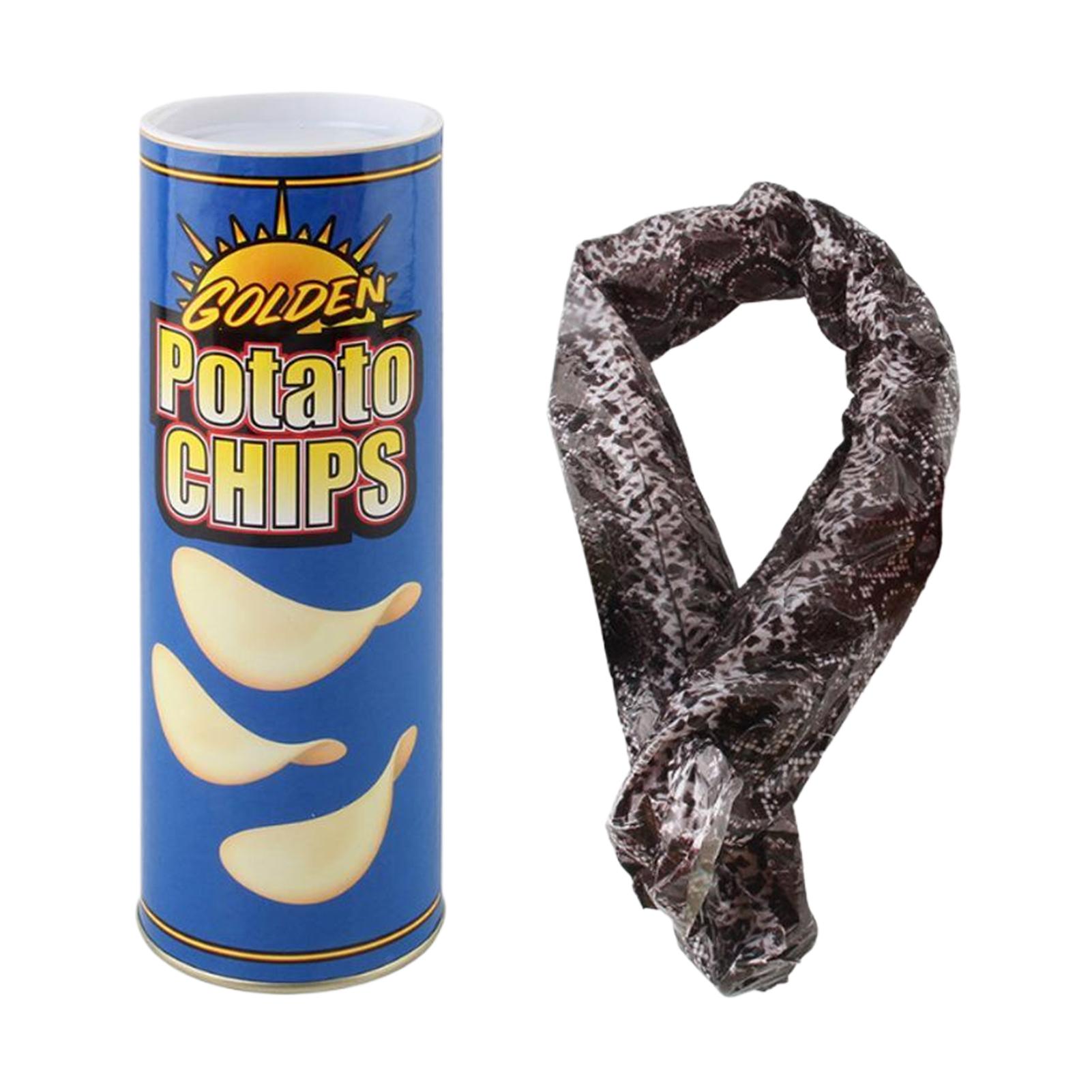 

Funny Potato Chip Snake Toy For Jokes And Pranks Halloween Gift 1. Is Very
