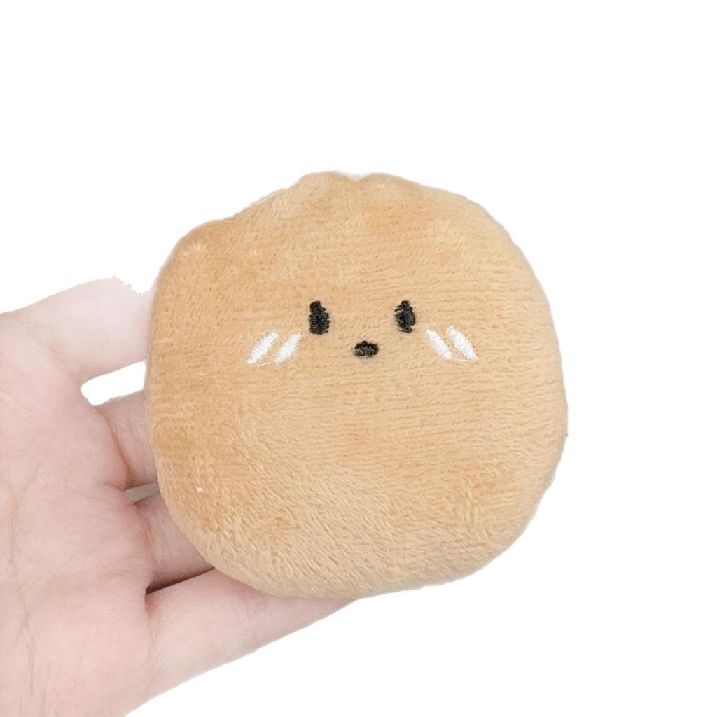Plush Potato Croissant Keychain Charm & Wedding Toss Toy