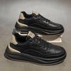 Men's Shoes Spring and Autumn New High-end Men's Sports and Leisure Versatile Thick-soled Heightening Non-slip Small White Board Shoes