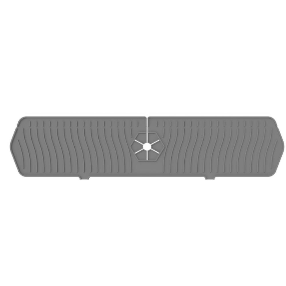 Anti-Splash Kitchen Silicone Faucet Mat Foldable Faucet Drain Pad Sink Faucet Mat  Washbasin