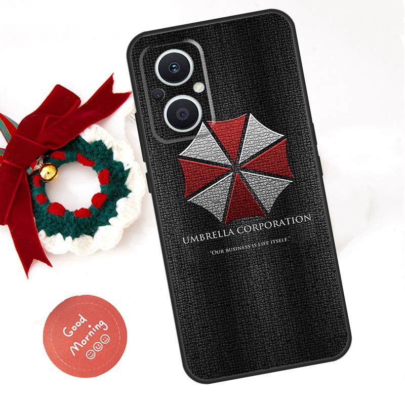Umbrella Corporation Funda For OPPO Reno 8 Lite 10 11 12 13 14 Pro 11F 12F 13F 14F OPPO Find X8 X5 X6 X9 Pro Case