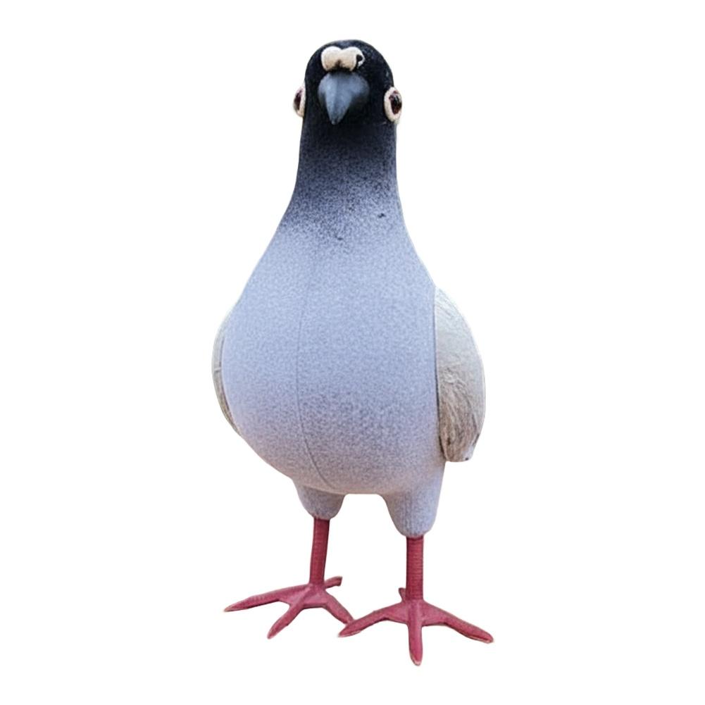Légère Variation de Lot Pigeon Réaliste Pigeon en Mousse Apparence Réaliste