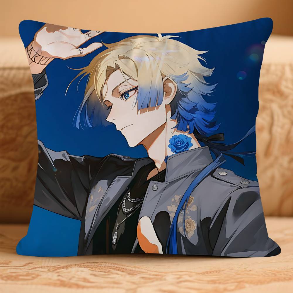 K-Kaiser Anime Pillow Cushion Cover Pillowcase Living Room Sofa Home Decor Customized