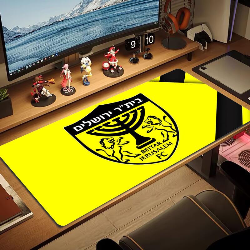 Beitar Jerusalem Football Club2 Print Cushion Non-slip Laptop Tablet Big Mousepad XXL Mat Mini PC Playmat With Lock edge