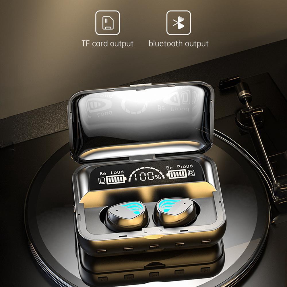 Bluetooth Headset Entry -ear E-sports Wireless Earplug LED Large Power Multifunctional Touch Headset