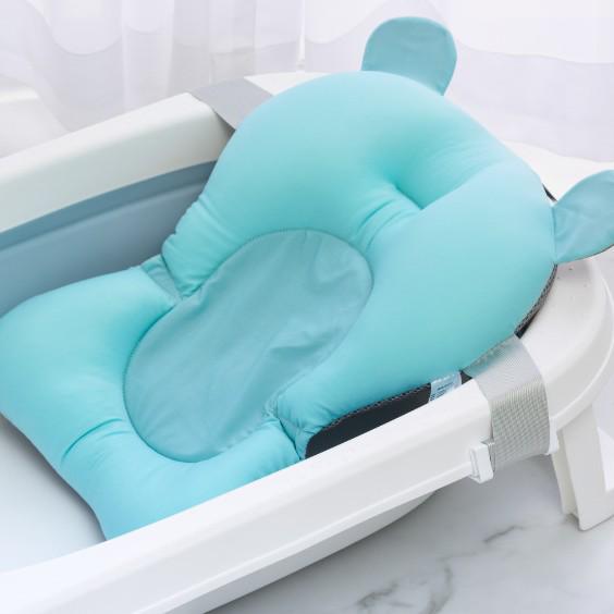 Portable Non-Slip Baby Bath Net for Newborns