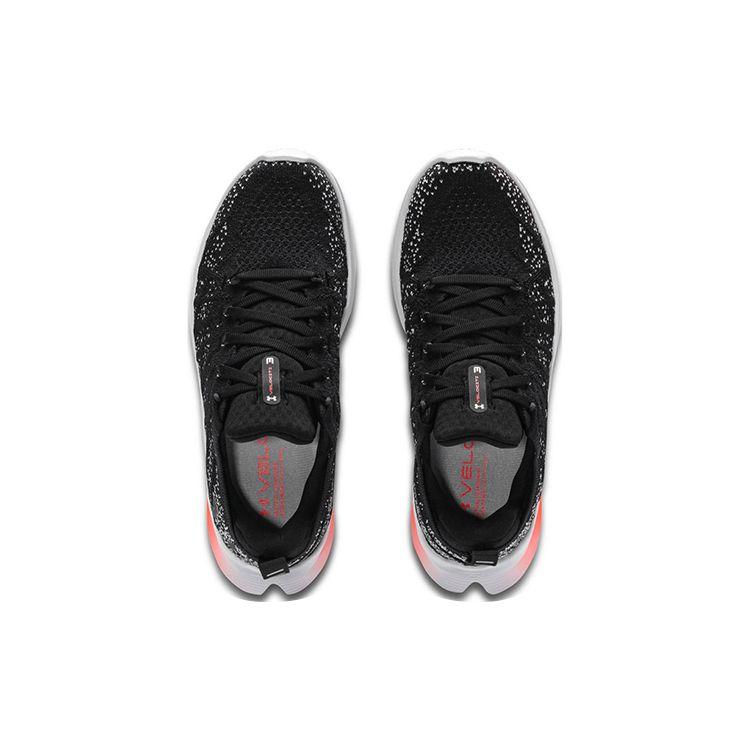 Under Armour Flow Velociti 3 Black Silver Red Women Sneakers Mod-Grey 3026124-004