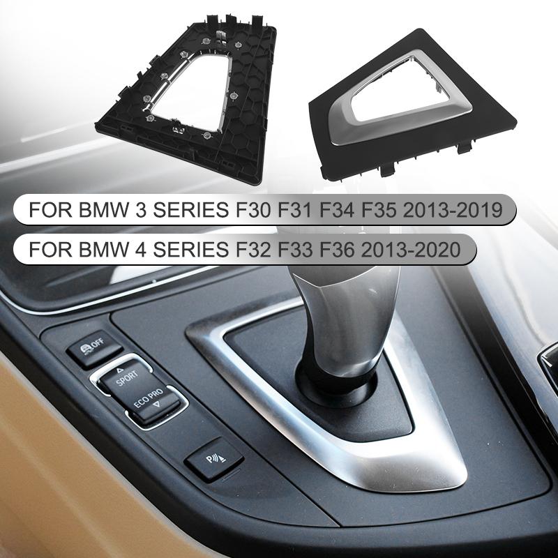 Schalthebelabdeckung Schalthebelblende Zierleiste für BMW 3er 4er Serie F30 F31 F34 F35 F32 F33 F36 51169234131 LHD