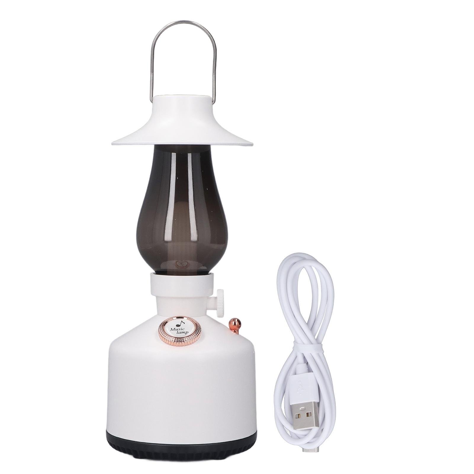 

Hanging Hand Lantern Music with 1200MAH Battery Retro Camping Lights for Garden Outdoor