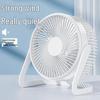 6-Zoll leiser USB-Schreibtischventilator mit zwei Geschwindigkeiten - Ideal für Wohnheime, Büros und Studenten