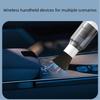 1 Set Portable Mini Handheld Vacuum Cleaner 3 In 1 Suction Blow Water Absorption For Car Desktop Coffee Powder Cleaning