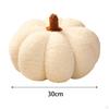 Wood Wall Clock Creative Decorative Silent for Restaurant Office Halloween Pumpkin Sofa Cushion