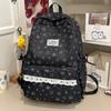 Schoolbag new school bag for women, Korean style INS artistic fresh style, backpack for middle and high school students, large capacity casual 