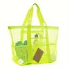 Mesh beach bag extra large capacity beach toy storage perfect for the beach and sea