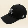 Seutaendeueob Hug White Black Color Ball Cap (Cover Fit)