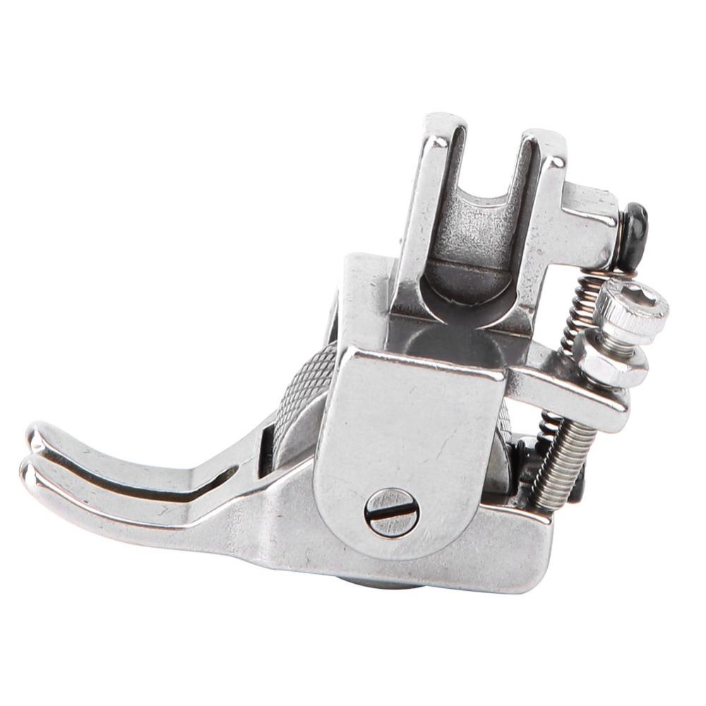 Adjustable Presser Foot Thick Material Heavy Duty Flat Sewing Machine Steel Durable Roller Presser Foot Sewing Embroidery