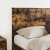 Headboard in Smoked Oak 150 cm Wood Based Material