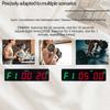 Con Retro Magnetico Timer per Palestra Timer Portatile per Allenamento Timer per Allenamento a Intervalli Timer Fitness Fitness